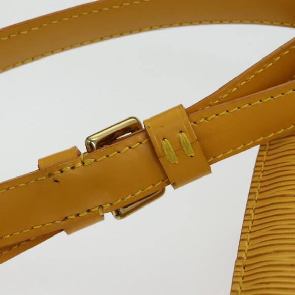 LOUIS VUITTON Epi Mabillon Backpack Yellow M52239 - Picture 9 of 16